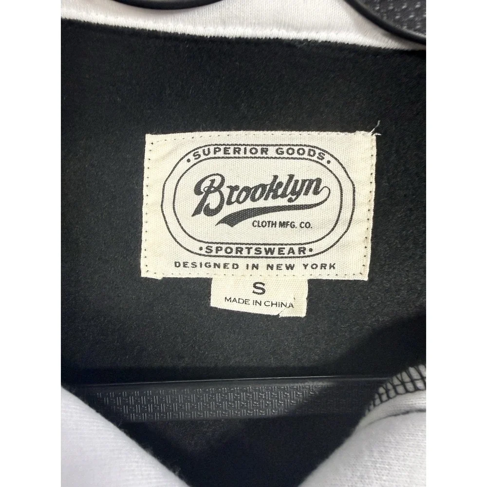 Brooklyn‎ Cloth Mfg. Co. New York Coffee Club Polo Sweatshirt Size S